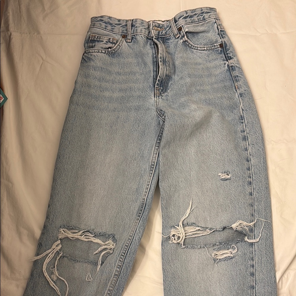 zara wide leg jeans